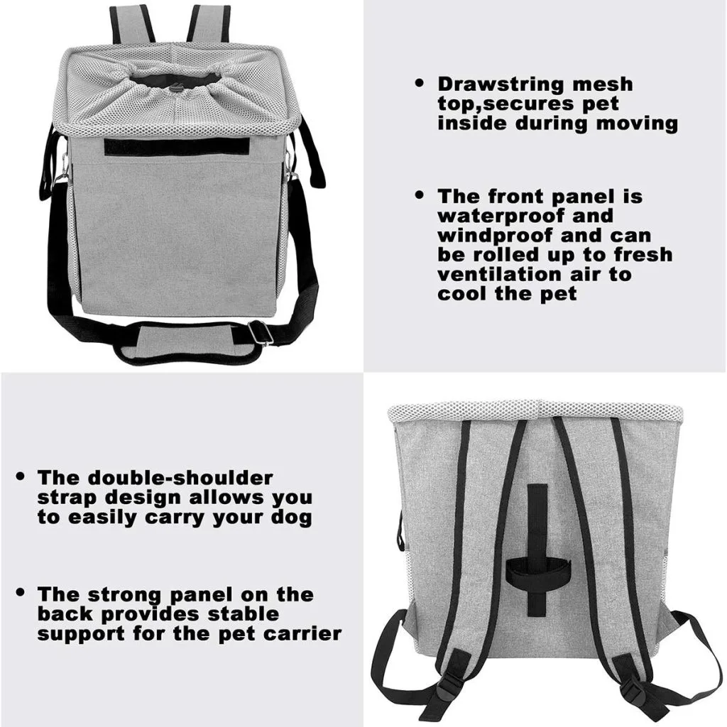 Insulated Pet Bag: Temperature Control - detail view supplied by QUANZHOU JUNYUAN BAGS