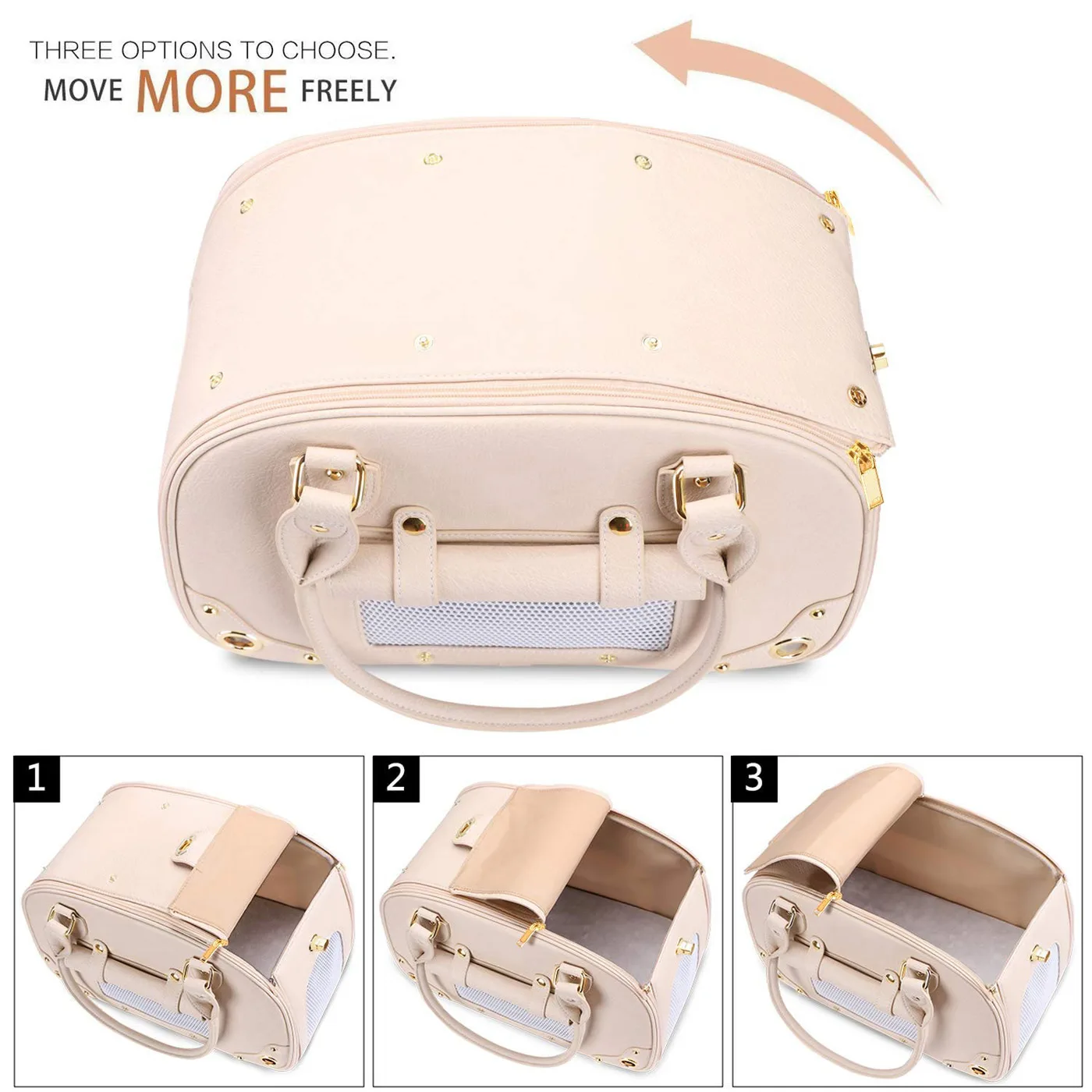 Insulated Pet Bag: Temperature Control - detail view supplied by QUANZHOU JUNYUAN BAGS