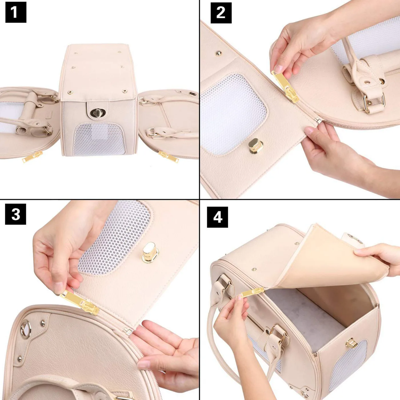 FMVSS Certified Pet Bags: US Safety Compliance Guide - detail view supplied by QUANZHOU JUNYUAN BAGS