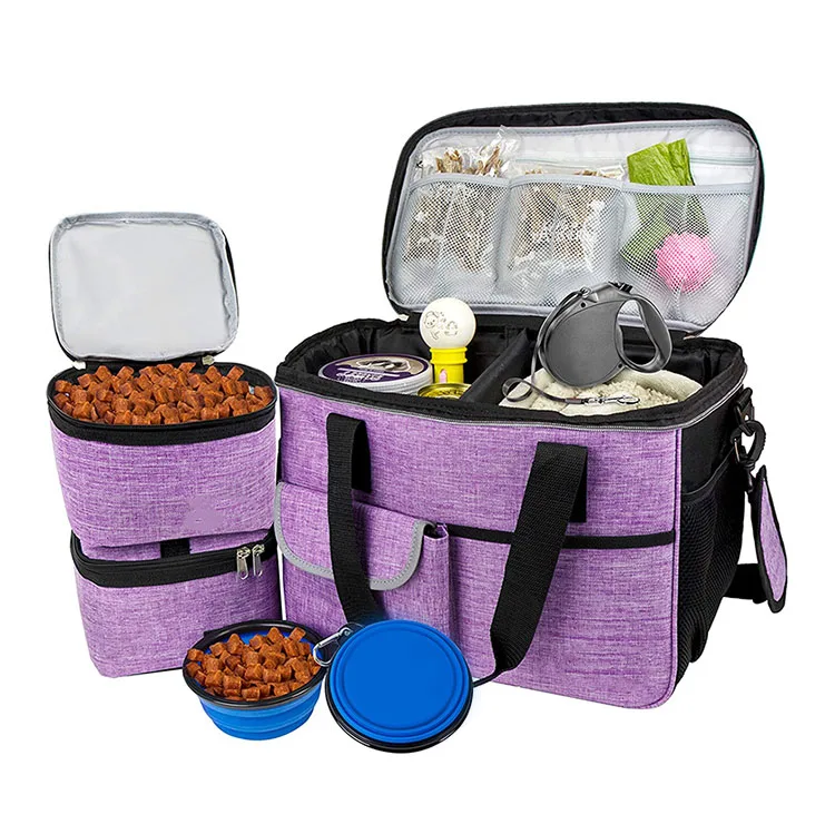 Pet Dirty Laundry Bag: Separate Compartment Specs - detail view supplied by QUANZHOU JUNYUAN BAGS