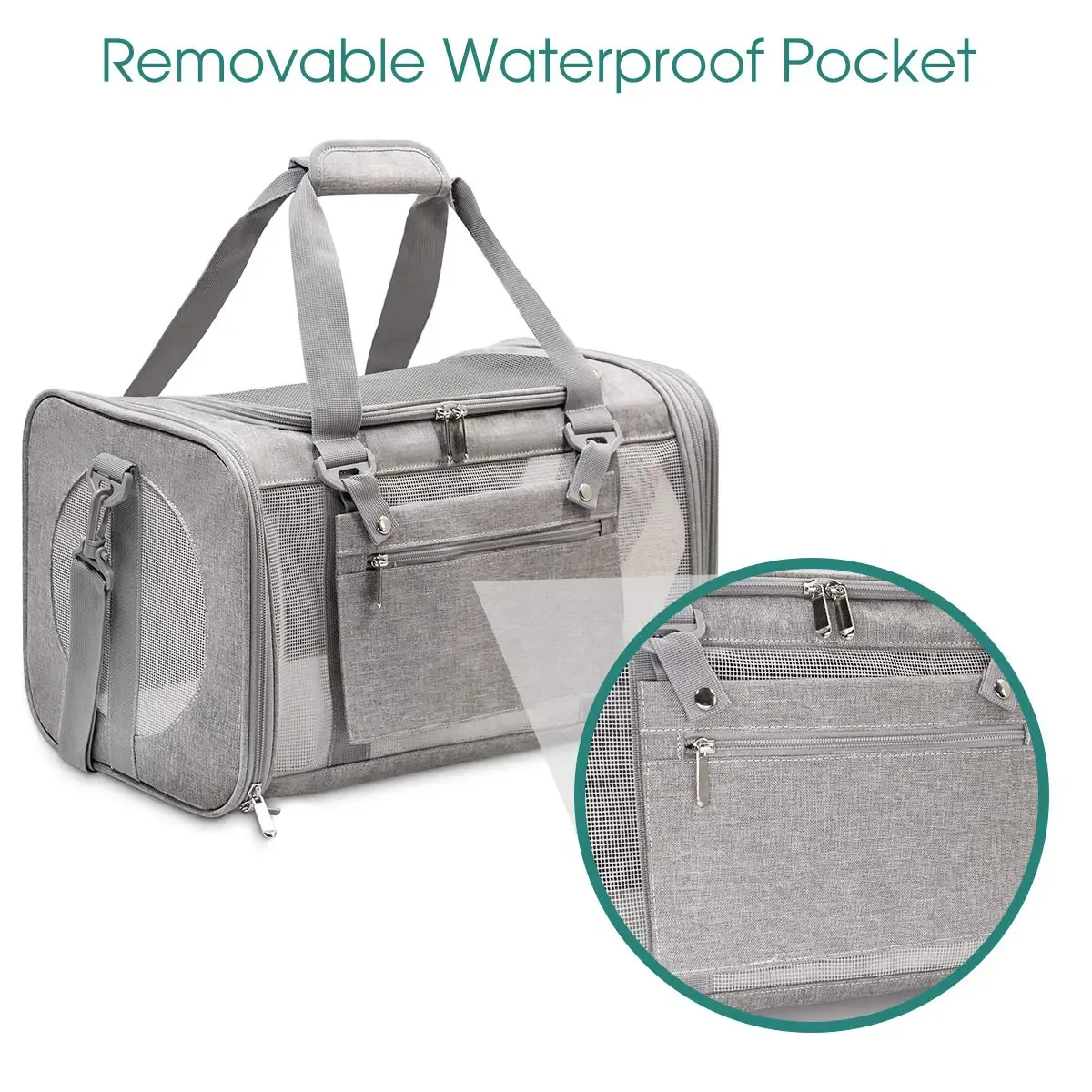 Pet Diaper Bag for Baby and Pet: Wholesale Buyer Gui - detail view supplied by QUANZHOU JUNYUAN BAGS