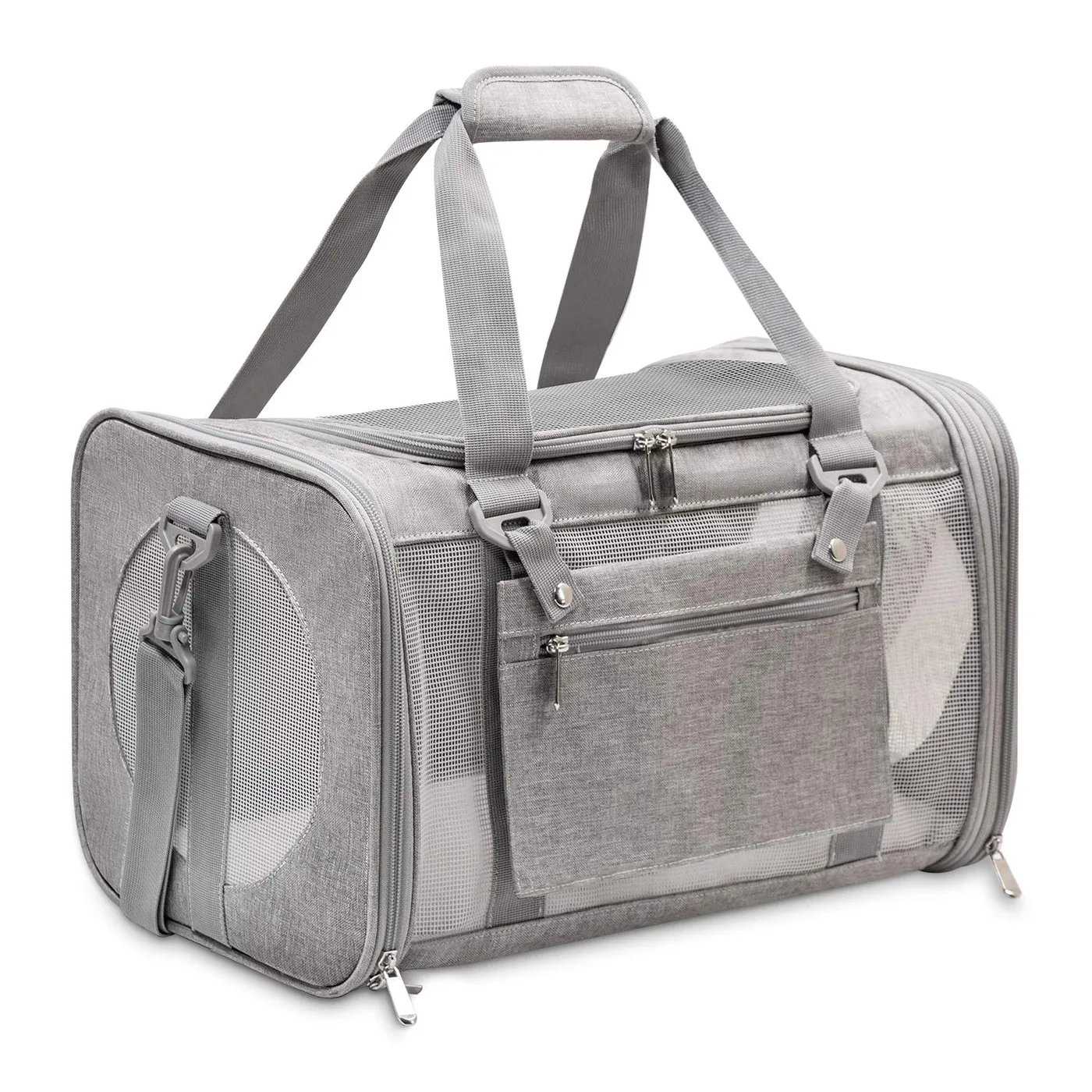 Pet Front Pack: Chest Carrier - detail view supplied by QUANZHOU JUNYUAN BAGS