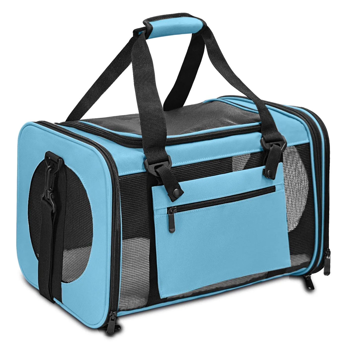Pet Shoulder Bag: Comfortable Carry - detail view supplied by QUANZHOU JUNYUAN BAGS