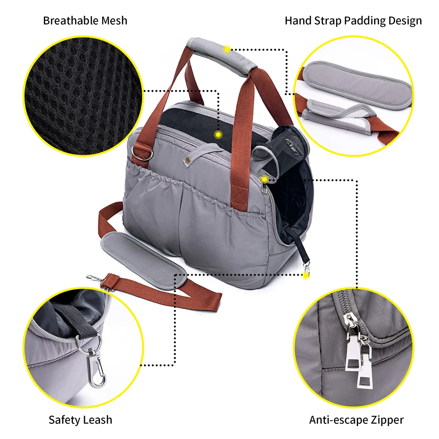 Pet Backpack with Wheels: Convertible Guide - detail view supplied by QUANZHOU JUNYUAN BAGS