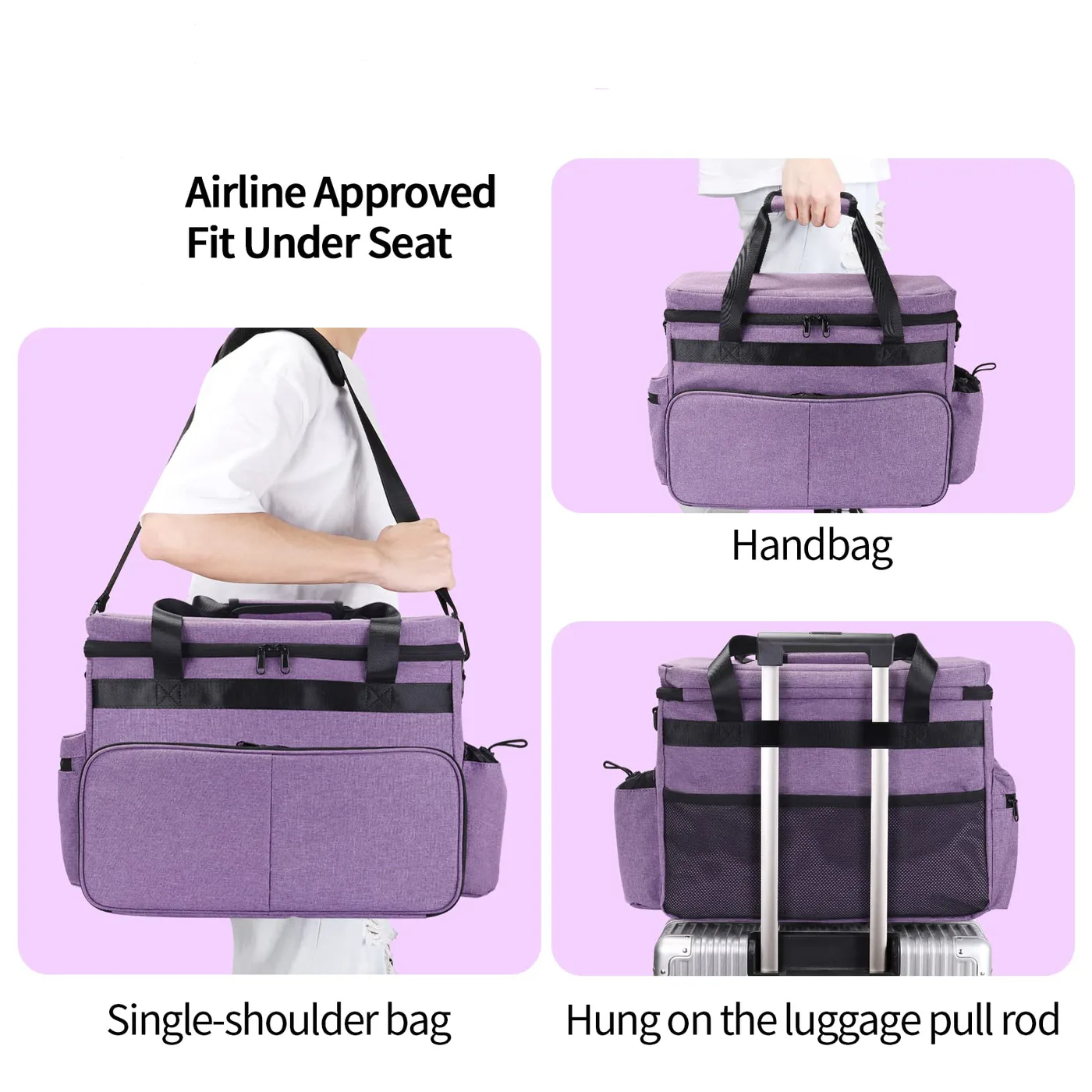 Nylon Fabric: Lightweight and Strong - detail view supplied by QUANZHOU JUNYUAN BAGS