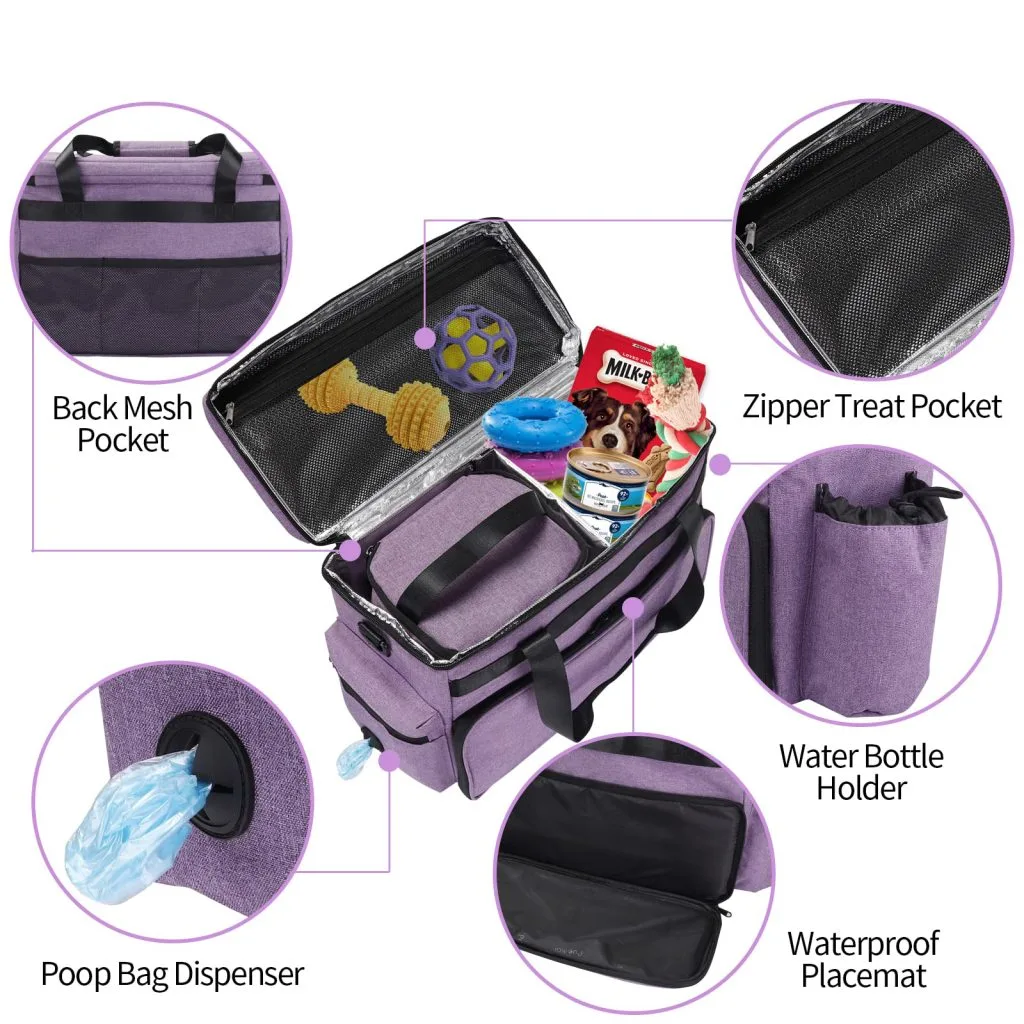 Insulated Pet Bag: Temperature Control - detail view supplied by QUANZHOU JUNYUAN BAGS