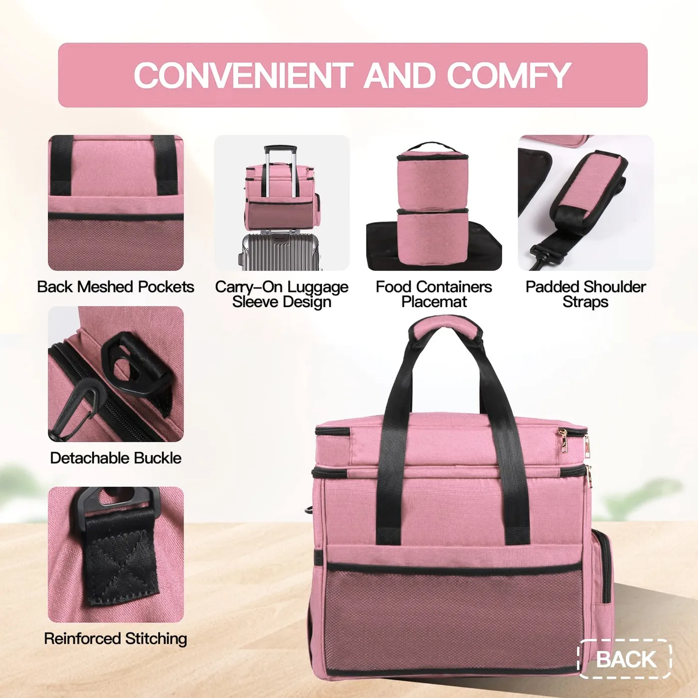 Pet Bag Affiliate Marketing: Commission and Margin - detail view supplied by QUANZHOU JUNYUAN BAGS
